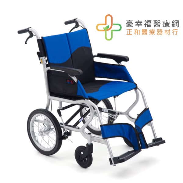 日本MIKI 鋁合金輪椅CK-2 坐得住系列(可折背/小輪)